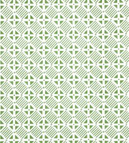 Plaza Fabric by Thibaut Green