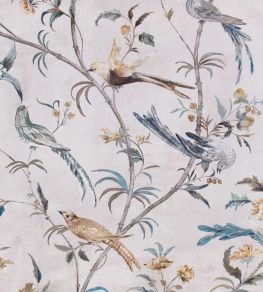 Pluma Fabric by Romo Gris