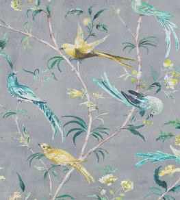 Pluma Fabric by Romo Jade