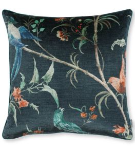 Pluma Velvet Cushion 65 x 65cm by Romo Twilight