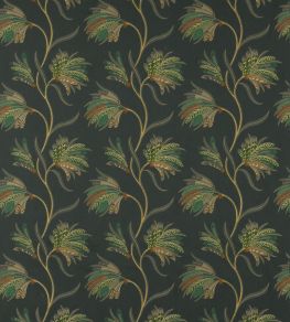 Plumera Fabric by Jane Churchill Indigo
