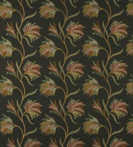 Plumera Fabric by Jane Churchill Midnight