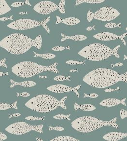 Polka Fish Wallpaper by Eijffinger 5