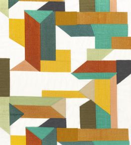 Polychromie Fabric by Casamance Amande mordore