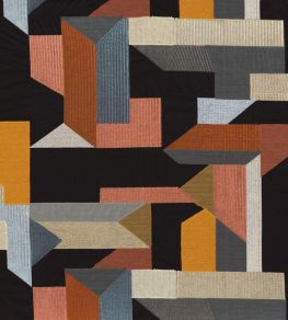 Polychromie Fabric by Casamance Topaze ultraviolet