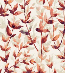 Pomponette Wallpaper by Ohpopsi Russet
