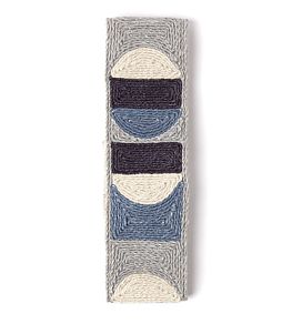 Pop Art Border Trimming by Christopher Farr Cloth Indigo