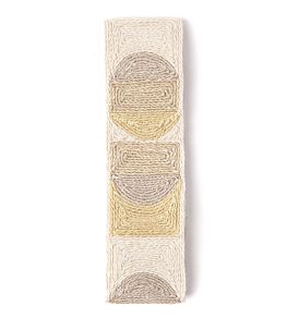Pop Art Border Trimming by Christopher Farr Cloth Natural