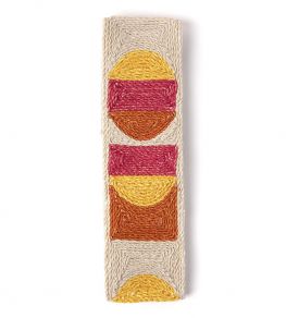 Pop Art Border Trimming by Christopher Farr Cloth Orange