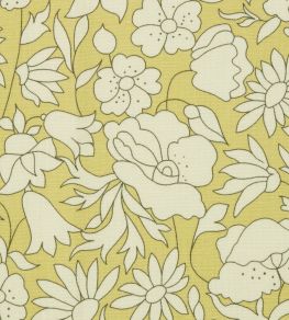 Poppy Meadow in Landsdowne Linen Fabric by Liberty Fennel