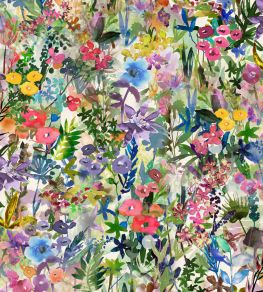 Poppy Meadow Wallpaper by Rebel Walls Rainbow