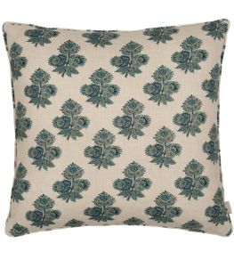 Poppy Paisley Cushion 50 x 50cm by GP & J Baker Indigo