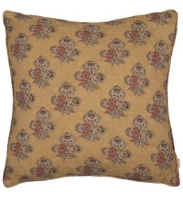 Poppy Paisley Cushion 50 x 50cm by GP & J Baker Ochre