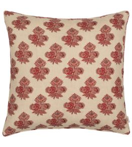 Poppy Paisley Cushion 50 x 50cm by GP & J Baker Red
