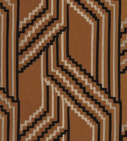 Porte Des Lilas Fabric by Casamance Mordore