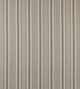Porth Stripe Fabric by Colefax and Fowler Blue