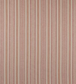 Porth Stripe Fabric by Colefax and Fowler Red