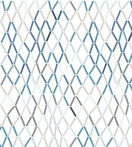 Porto Wallpaper by Christopher Farr Cloth Cobalt