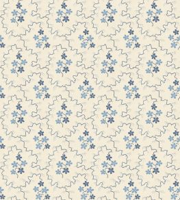 Posy Wallpaper by GP & J Baker Blue