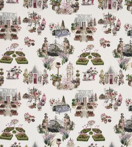 Potting Shed Fabric by Prestigious Textiles Bluebell