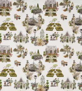 Potting Shed Fabric by Prestigious Textiles Daffodil