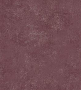 Prague Stone Uni Wallpaper by Casadeco Burgundy