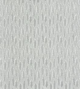 Quill Fabric by Prestigious Textiles Silver