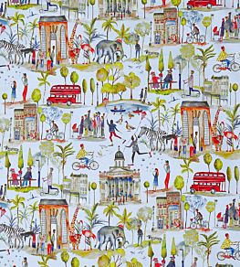 Out and About Fabric by Prestigious Textiles Sky Blue