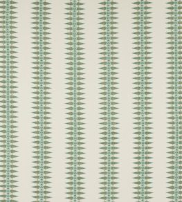 Priya Stripe Fabric by Jane Churchill Aqua