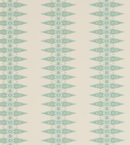 Priya Stripe Wallpaper by Jane Churchill Aqua