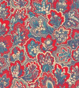 Provencal Wallpaper by Jannelli&Volpi Red/Blue