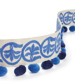 Pushkar Braid Trimming by Osborne & Little Cobalt