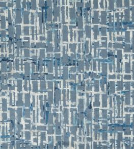 Quadrata Fabric by Clarke & Clarke Midnight