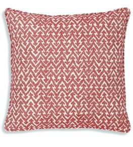 Rabanna Cushion by Fermoie Red