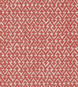 Rabanna Outdoor Fabric by Fermoie Red