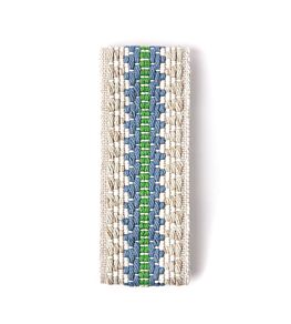 Railroad Border Trimming by Christopher Farr Cloth Green