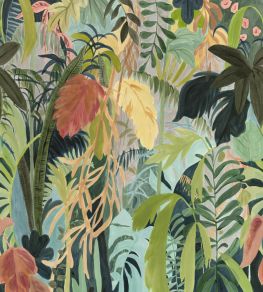 Rainforest Mural by Thibaut Tropical
