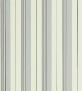 Aiden Stripe Wallpaper by Ralph Lauren Granite/Cream
