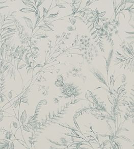 Fern Toile Wallpaper by Ralph Lauren Drawing Room