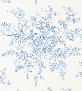 Vintage Dauphine Wallpaper by Ralph Lauren Porcelain