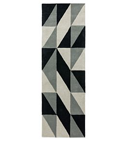 Reef Flag Runner Rug by Asiatic Grey