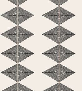 Reflection Wallpaper by Thibaut Basalt Black