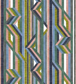 Reflets Sur Le Rhone Fabric by Christian Lacroix Vert Riziere