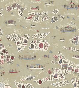 Regatta Wallpaper by Lewis & Wood Twilight