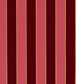 Regency Stripe Wallpaper by Osborne & Little Carmine/Gold
