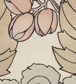 Regency Tulip in Landsdowne Linen Fabric by Liberty Pewter