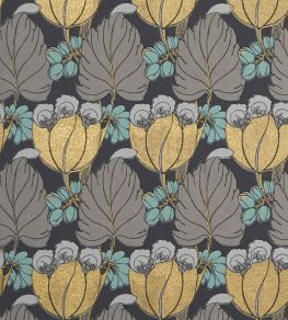 Regency Tulip Wallpaper by Liberty Pewter