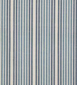 Regent Stripe Fabric by Liberty Lapis