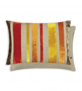 Reilly Cushion 50 x 35cm by William Yeoward Blood Orange