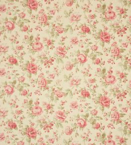 Reminiscence Fabric by Sanderson Cream/Red
